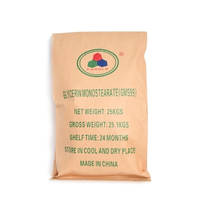 Distilled Monoglyceride GMS Halal Kosher Disetujui DMG90 untuk Bakery