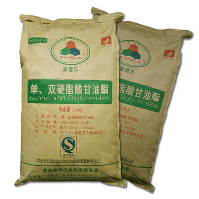123-94-4 E471 Food Emulsifier Mono Dan Digliserida GMS40 Bubuk Putih